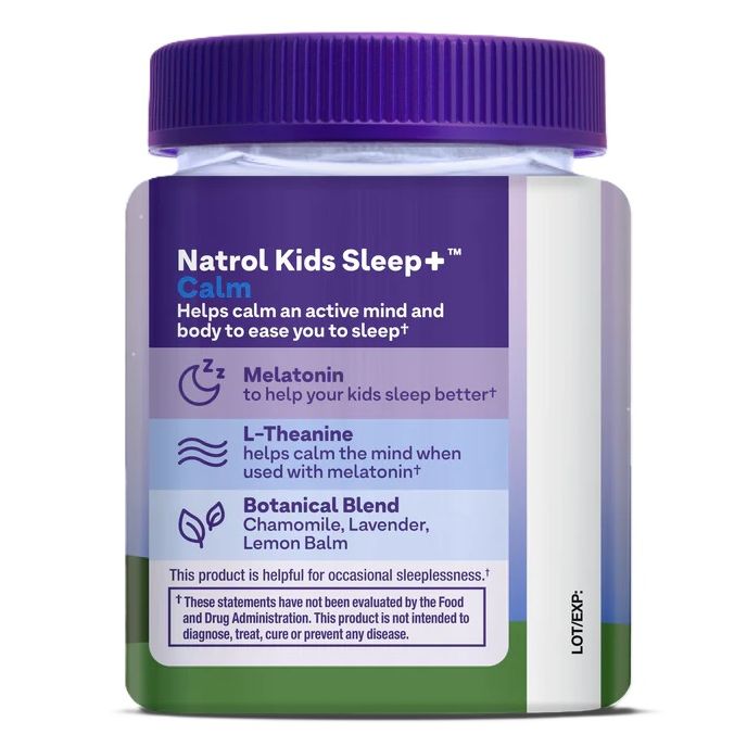 Kids Sleep+ Calm Мелатонин х60 желирани таблетки Natrol