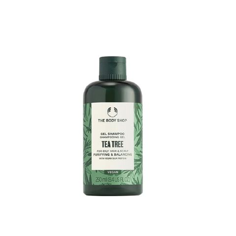The Body Shop Tea Tree Гел-шампоан за мазна коса и скалп с чаено дърво х250 мл