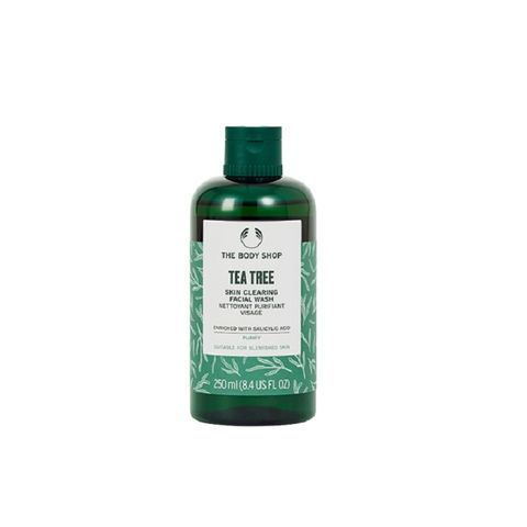 The Body Shop Tea Tree Почистващ гел за лице походящ при мазна и проблемна кожа с чаено дърво х250 мл