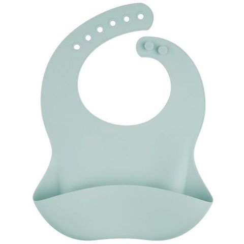 Canpol babies Силиконов лигавник с джоб, зелен - 51/030