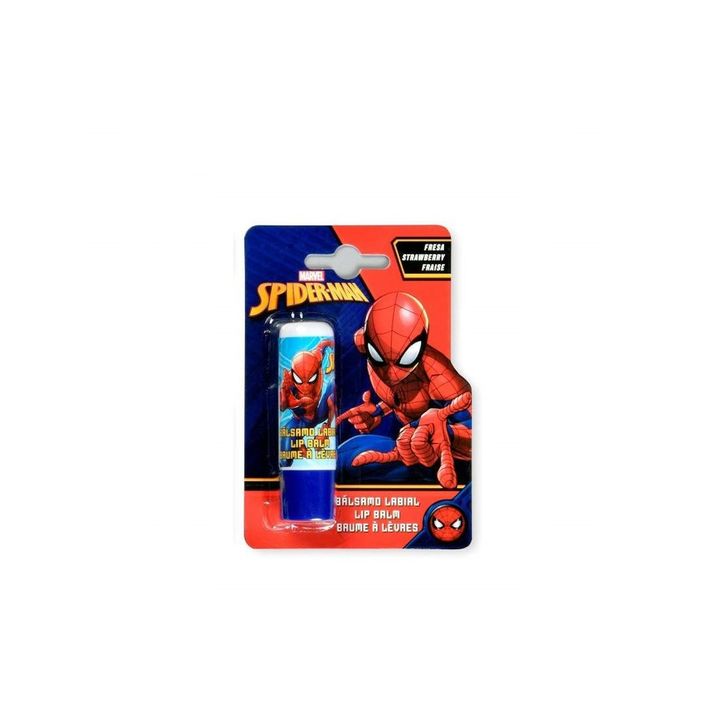 Lorenay Spiderman Детски балсам за устни с аромат на ягода х4 грама