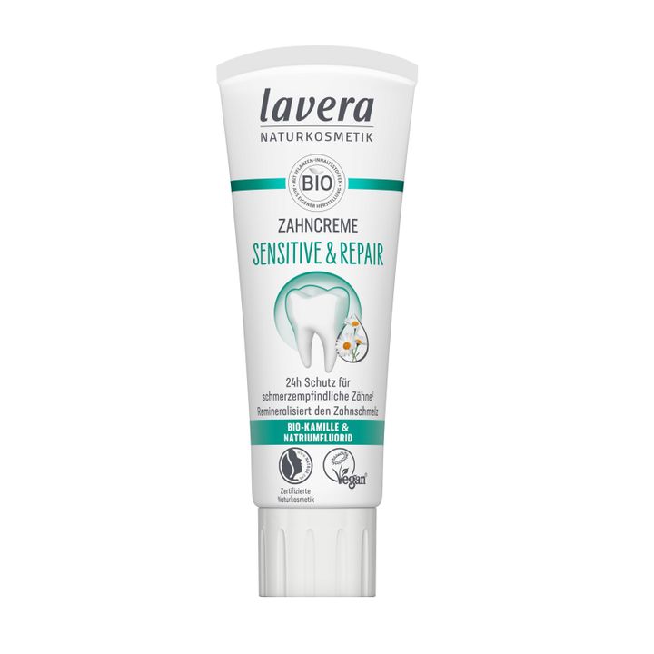 Lavera Sensitive Repair Био паста за чувствителни зъби и венци x75 мл