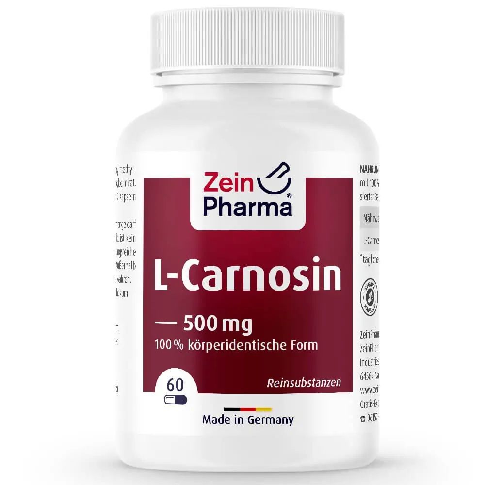 Карнозин 500 mg х60 капсули ZeinPharma