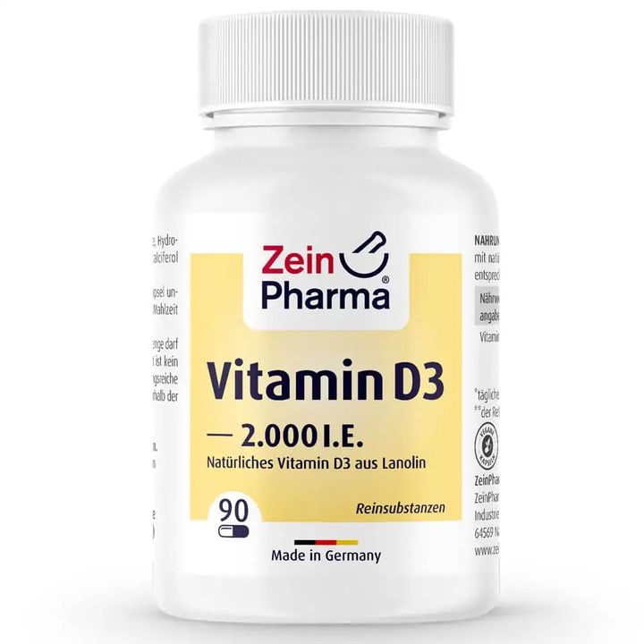 Витамин D3 2000 IU х90 капсули ZeinPharma