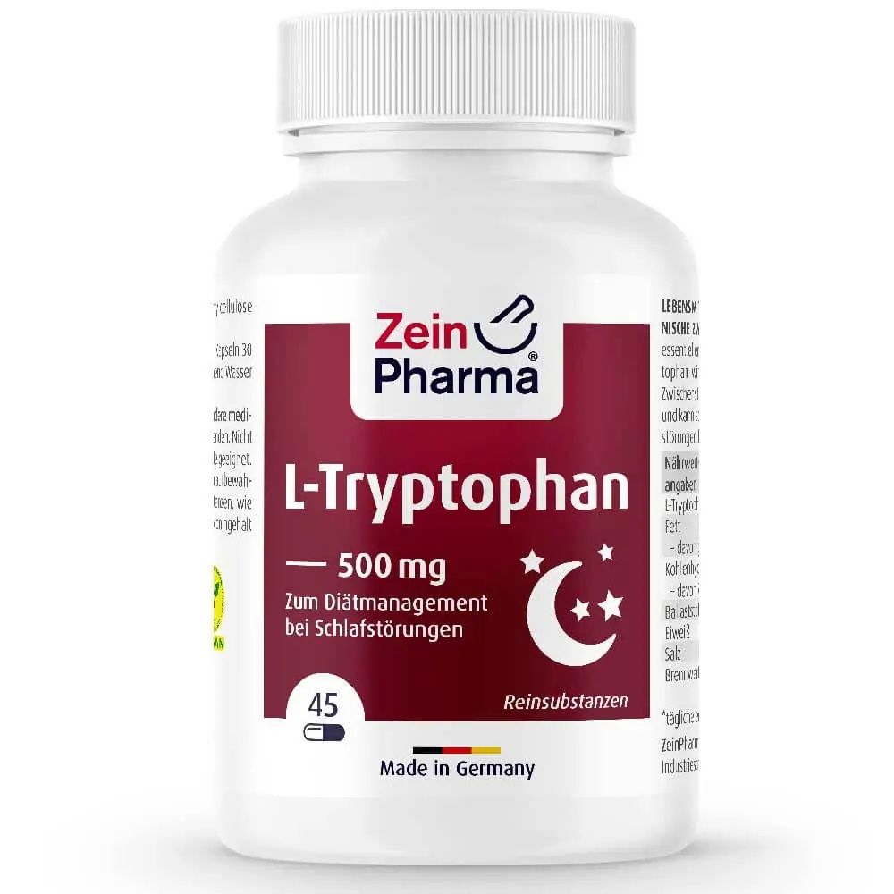 Триптофан 500 mg х45 капсули ZeinPharma