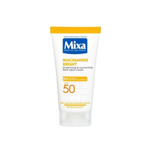 Mixa Niacinamide Bright Хидратиращ крем за лице и тяло против тъмни петна с SPF50 х50 мл