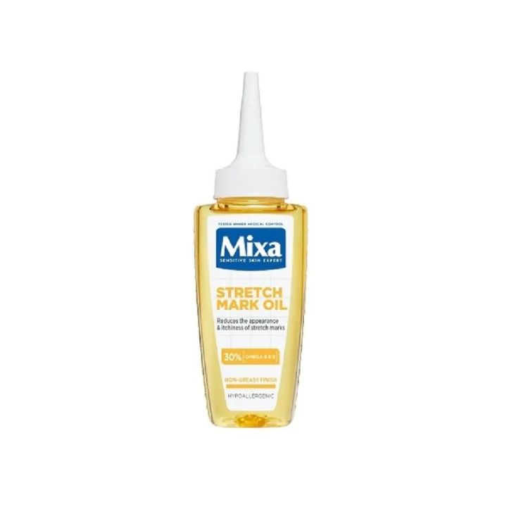 Mixa Niacinamide Bright Масло за тяло против стрии х100 мл