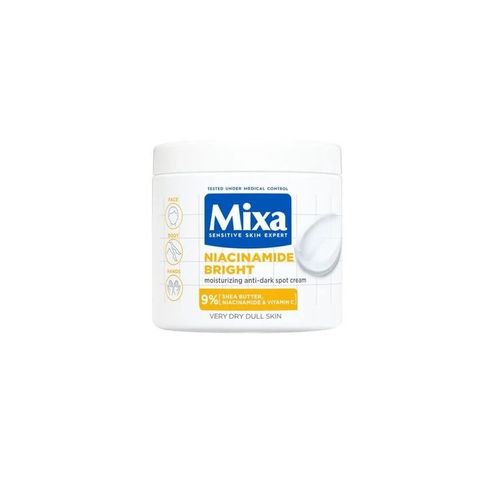 Mixa Niacinamide Bright Хидратиращ крем за тяло против тъмни петна х400 мл