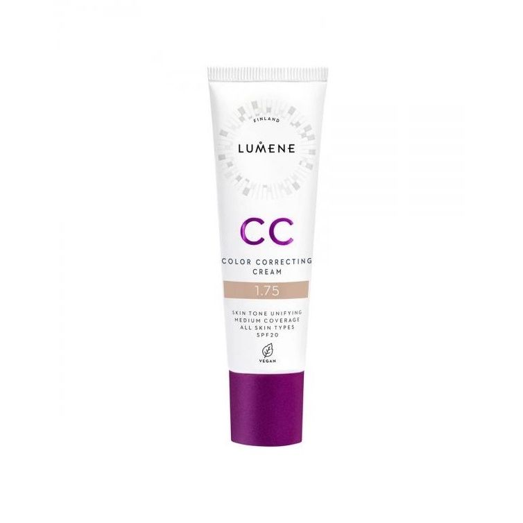 Lumene CC Cream SPF20 Крем-фон дьо тен за лице 7в1, цвят 1.75