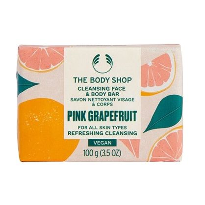The Body Shop Pink Grapefruit Сапун за лице и тяло с аромат на грейпфрут x100 грама