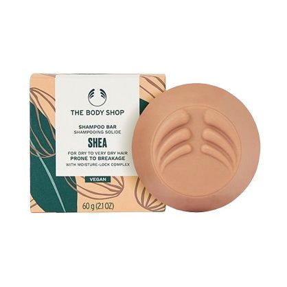 The Body Shop Shea Хидратиращ твърд шампоан за много суха коса с шеа x60 грама