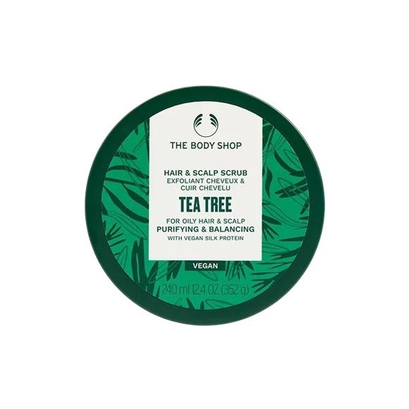 The Body Shop Tea Tree Ексфолиращ шампоан за мазна коса с чаено дърво x240 мл