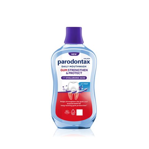 Parodontax Gum Strengthen&Protect Icy Mint Вода за уста х500 мл