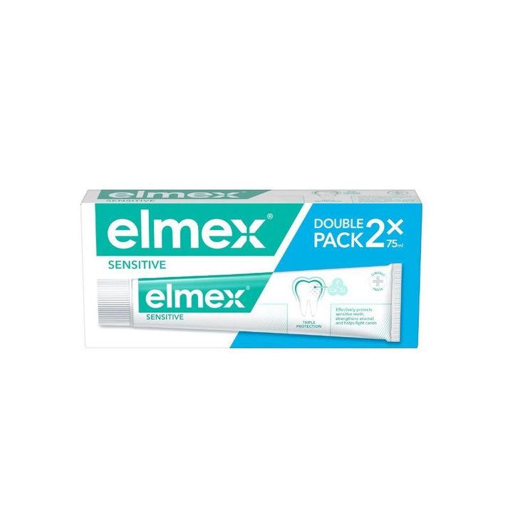 Elmex Sensitive Комплект паста за зъби 2х75 мл