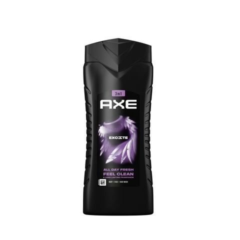 Axe Excite Освежаващ душ гел за мъже за тяло, лице и коса х400 мл