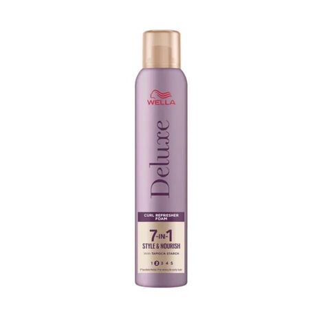 Wella 7in1 Style & Nourish Пяна за къдрава коса х200 мл