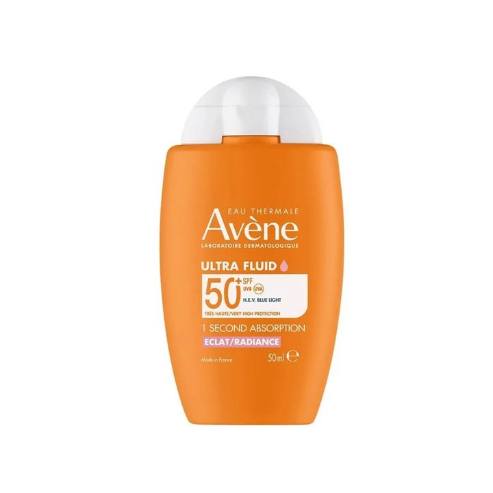 Аven Radiance Слънцезащитен озаряващ ултра флуид за лице SPF50 х50 мл