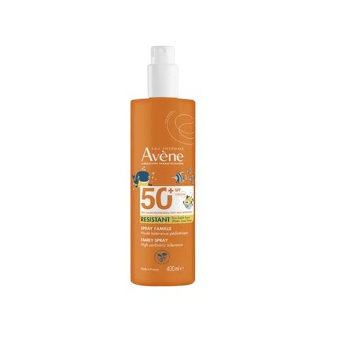 Avene Family Слънцезащитен спрей за цялото семейство за лице и тяло SPF50+ х400 мл
