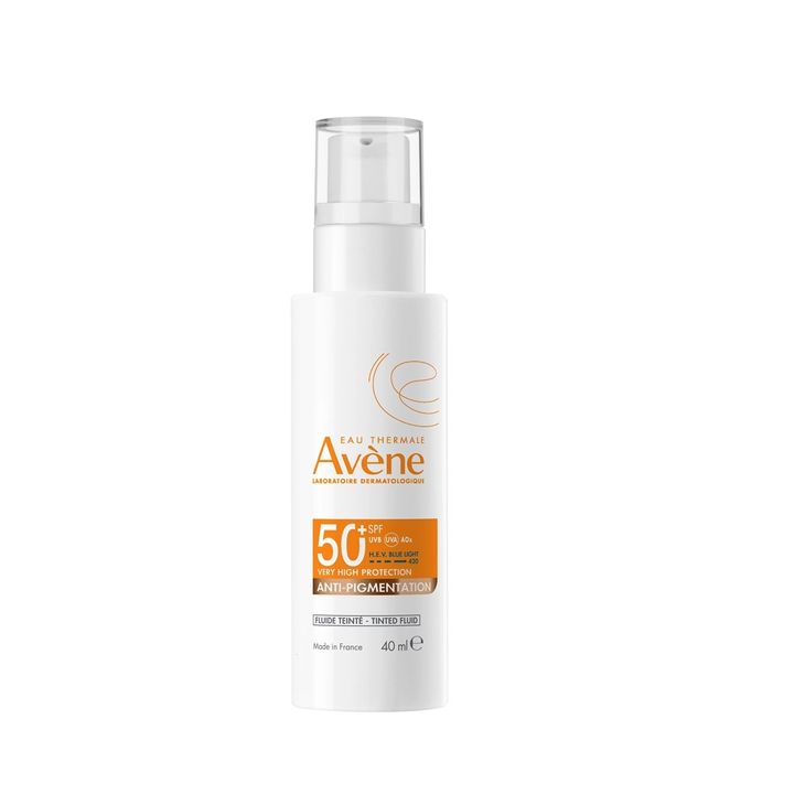 Avene Слънцезащитен тониран флуид за лице против пигментация SPF50+ х40 мл