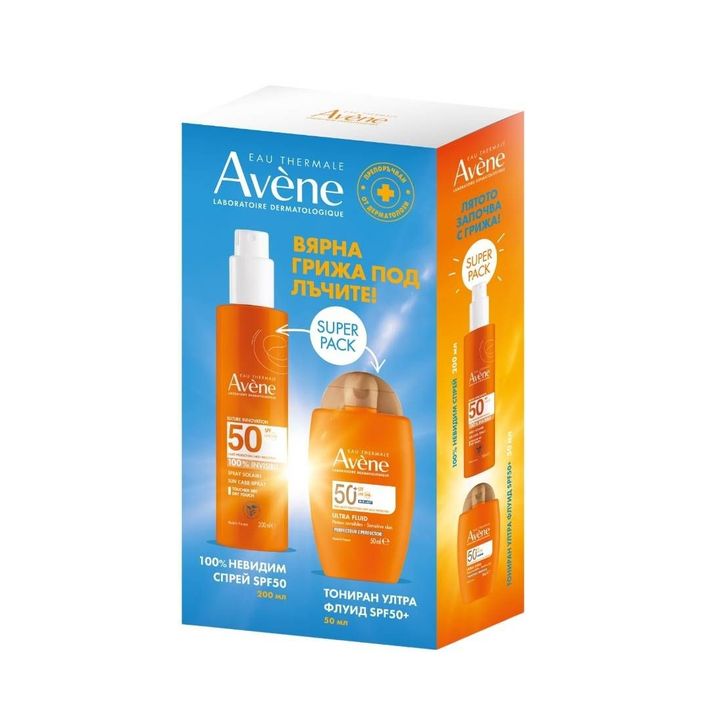 Avene Слънцезащитен комплект за лице и тяло Вярна грижа под лъчите