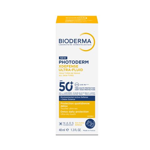 Bioderma Photoderm Xdefence Слънцезащитен ултра флуид за лице SPF50+ х40 мл