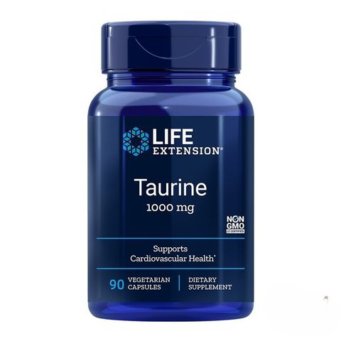Таурин 1000 mg х90 капсули Life Extension