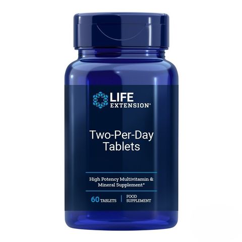 Two-Per-Day Мултивитамини х60 таблетки Life Extension