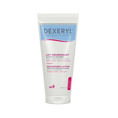 Dexeryl Подхранващ лосион за тяло и лице за суха до много суха кожа без аромат х200 мл