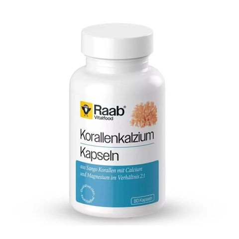 Калций с магнезий от Санго Корали x80 капсули Raab Vitalfood