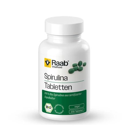 Био спирулина за висок имунитет x200 таблетки Raab Vitalfood