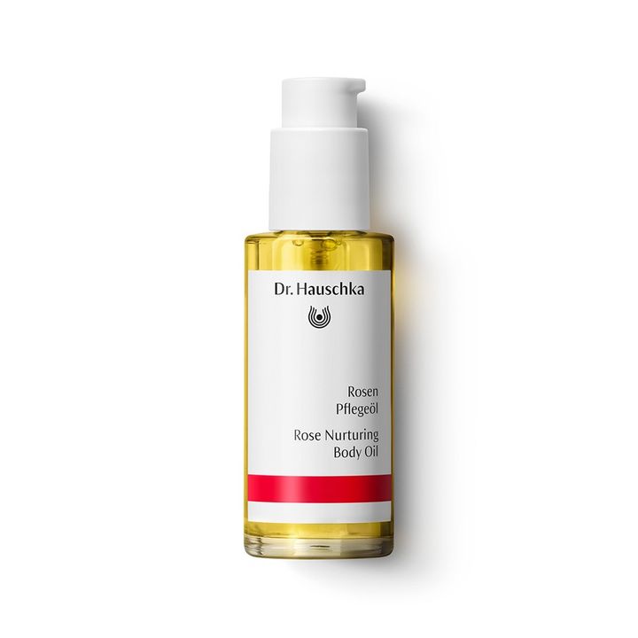 Dr. Hauschka Подхранващо масло за тяло с роза х75 мл