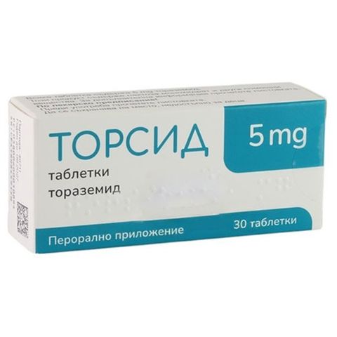 Торсид 5 mg х30 таблетки