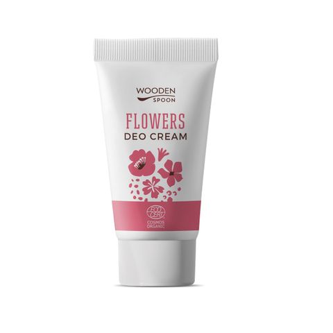 Wooden Spoon Flowers Био крем-дезодорант против изпотяване х40 мл