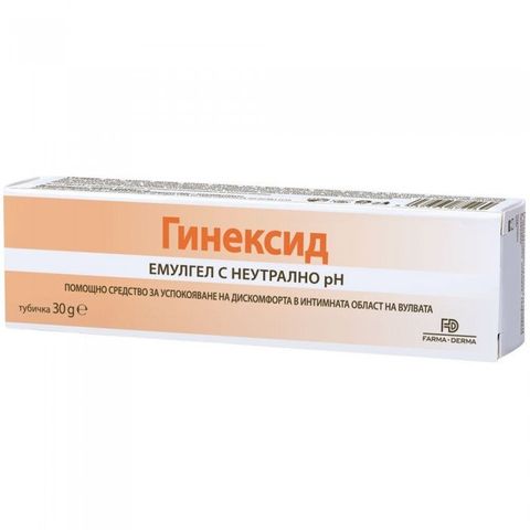 Гинексид емулгел с неутрално рН х30 г Naturpharma