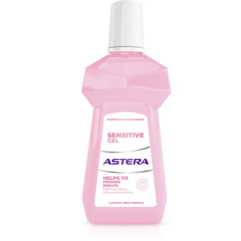 Astera Sensitive Gel Вода за уста х500 мл