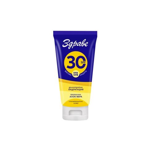 Здраве Слънцезащитно мляко за тяло SPF30 х150 мл
