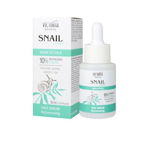 Victoria Beaty Snail Extract Asian Rituals Серум за лице с охлювен екстракт х30 мл
