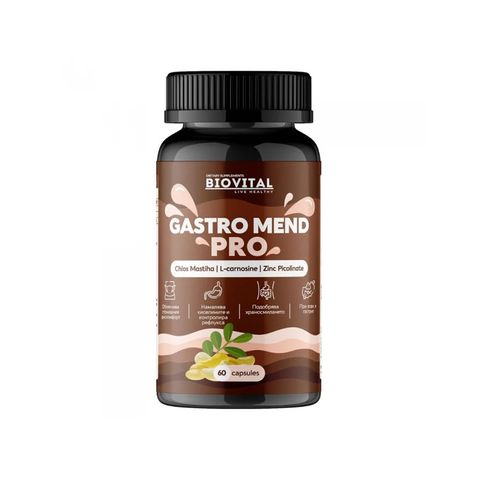 Gastro Mend Pro за стомашно здраве х60 капсули Biovital
