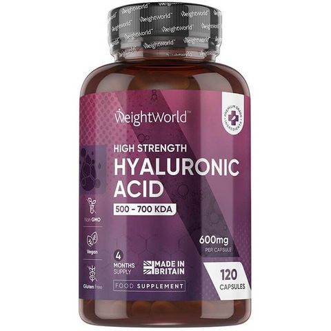Хиалуронова киселина 600 mg х120 капсули Weight World