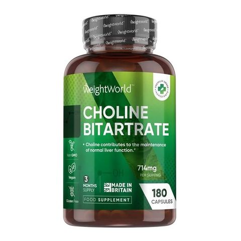 Холин битартарат 714 mg х180 капсули Weight World