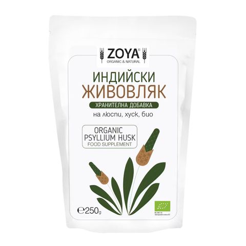 Индийски живовляк на люспи (хуск), био х250 г Zoya