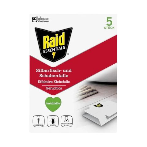 Raid Essential Капан за хлебарки х5 броя