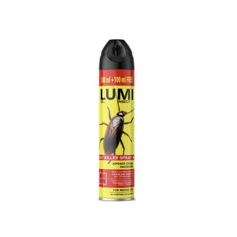 Lumi Insect Аерозол срещу пълзящи насекоми х400 мл